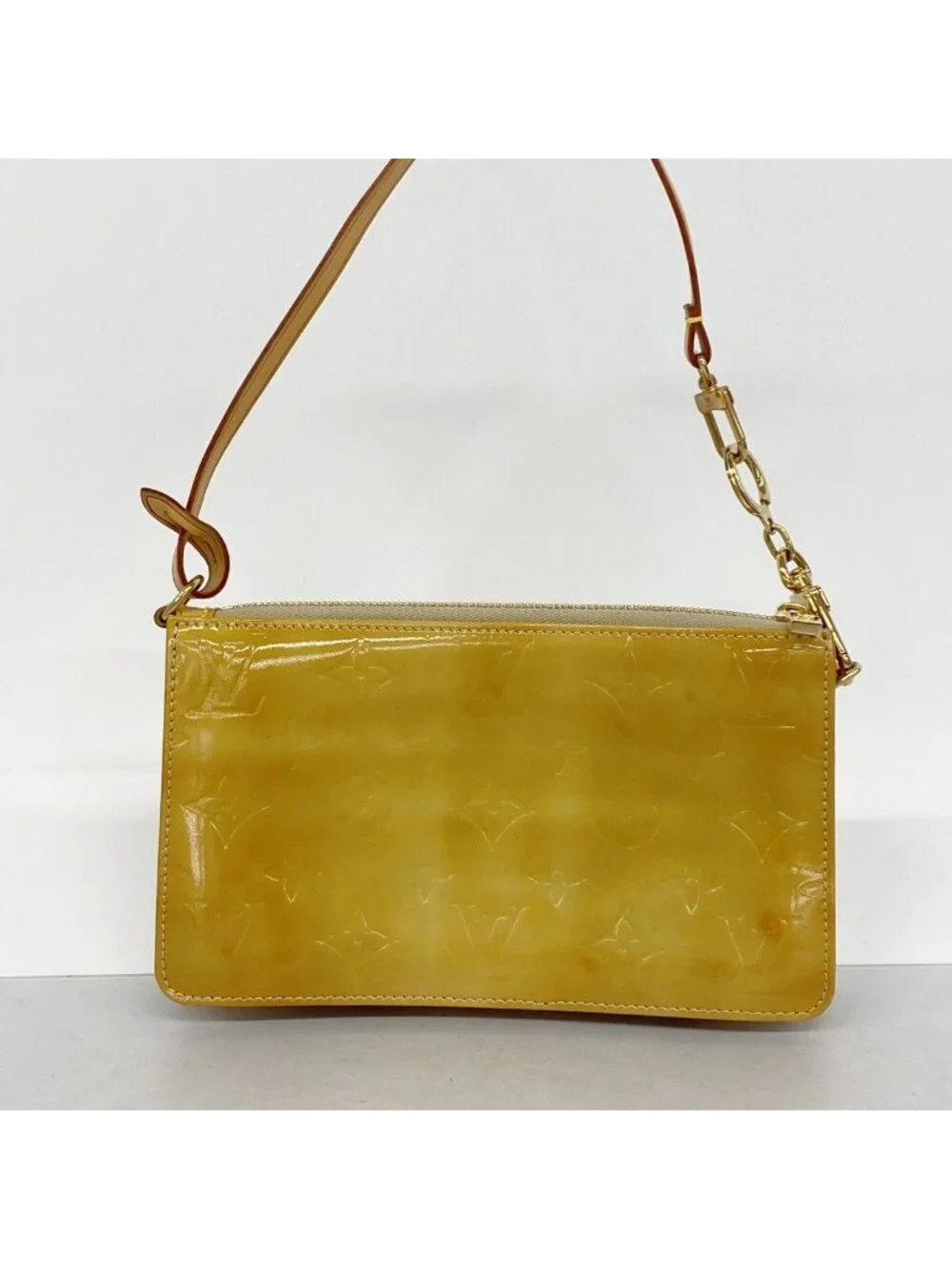 Louis Vuitton Pouch Vernis Lexington Beige